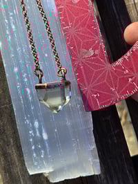 Image 2 of Electroformed carved included Quartz necklace