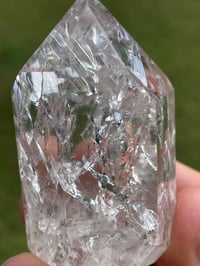 Image 8 of Crackle Quartz Crystal Tower #1505