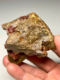 Image 7 of Red Botryoidal Chalcedony Specimen Peru #2455