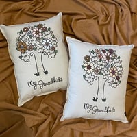 Image 3 of Custom Grandkids/grandbabies Tree Cushion