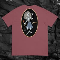 Image 1 of Roseshaka Unisex Garment-Dyed Heavyweight T-Shirt (Brick)