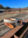 Cowhide Hand Tooled Belt