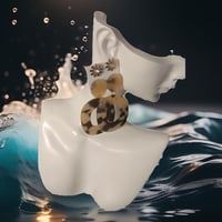 Image 2 of Wildldflower Tortoiseshell Drop Earrings