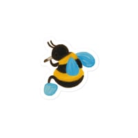 Image 3 of Die-cut smoking bee