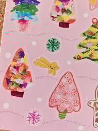 Image 4 of  Christmas sticker sheet
