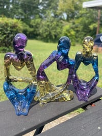 Image 1 of Handcrafted Resin Thinker Statues