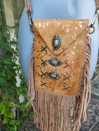 Image 4 of Yellowstone mobile bag - Tan