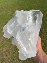 Image 14 of Large Clear Quartz Points Cluster Statement Piece #2260
