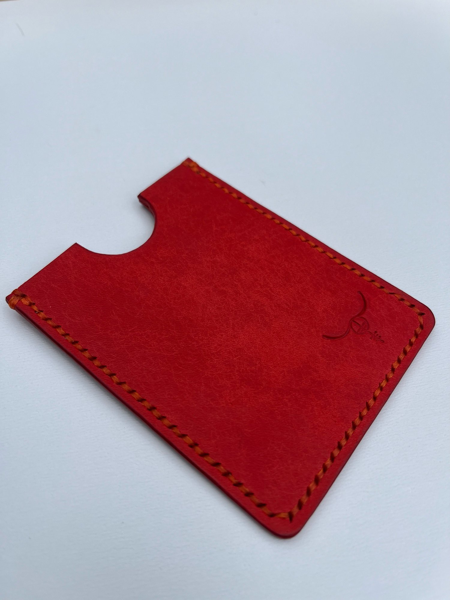 Image of Red Pueblo Cardholder (Blaze Orange)