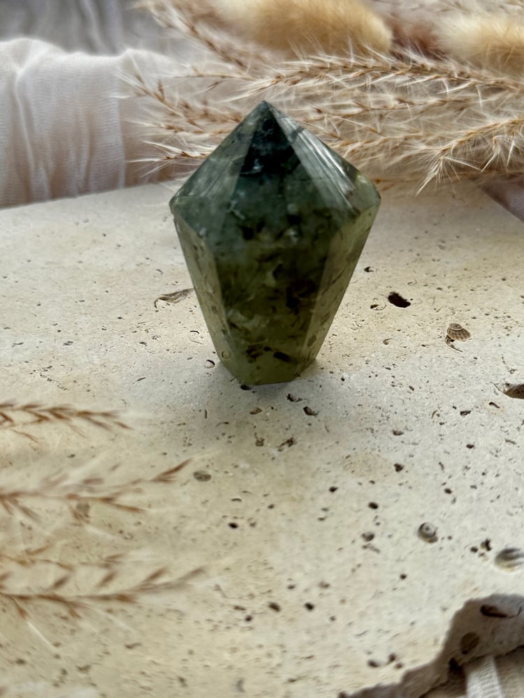 Image of Prehnite Cupcake Tower 