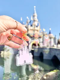 Image 1 of Pink Castle Bag Charm