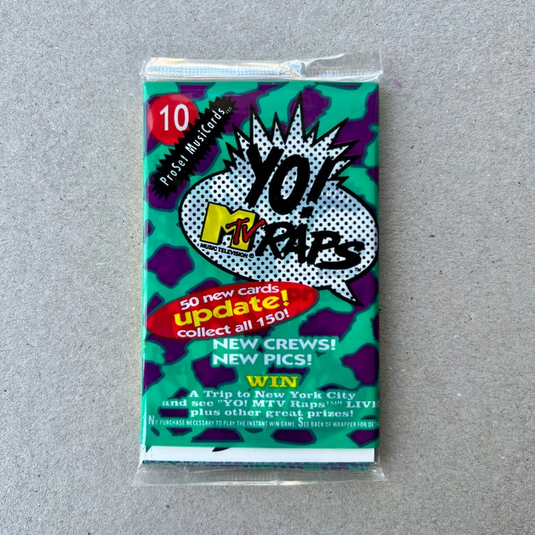 YO! MTV RAPS TRADING CARDS - 80s 90s HIP HOP Image 5