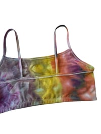 Image 8 of L (38) Cotton-Blend Strappy Bralette in Sno-Cone Ice Dye