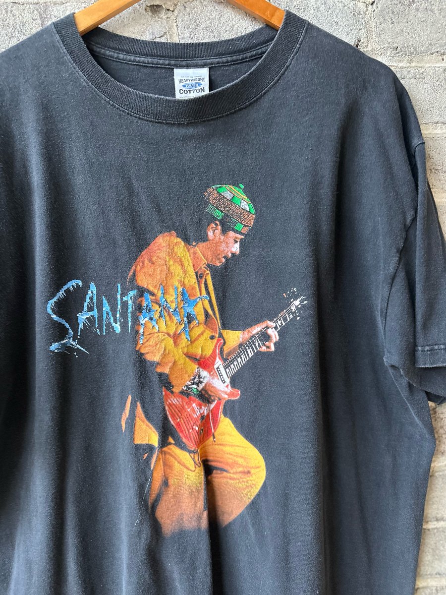Image of Year 2000 Vintage Carlos Santana - Supernatural Concert Tee, SIZE: XL