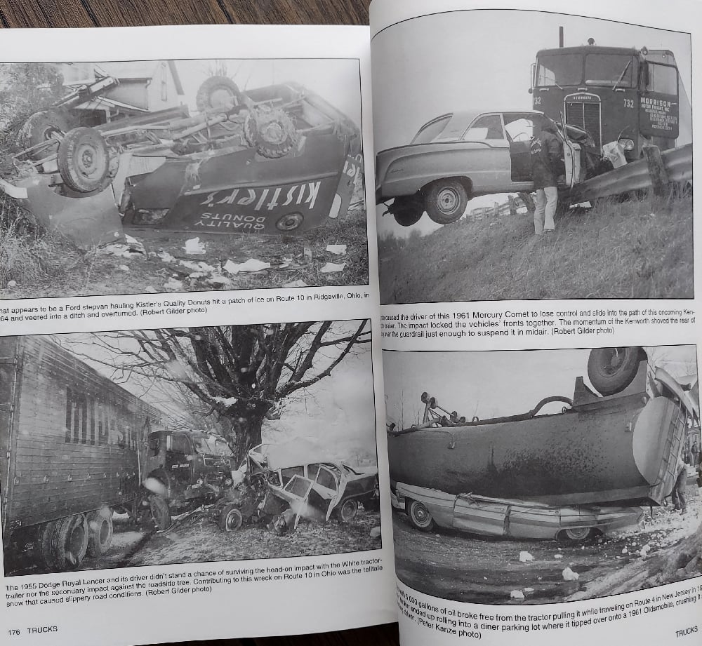 Old Car Wrecks and the Vehicles at Accident Scenes, 1920s to 1960s, by Ron Kowalke