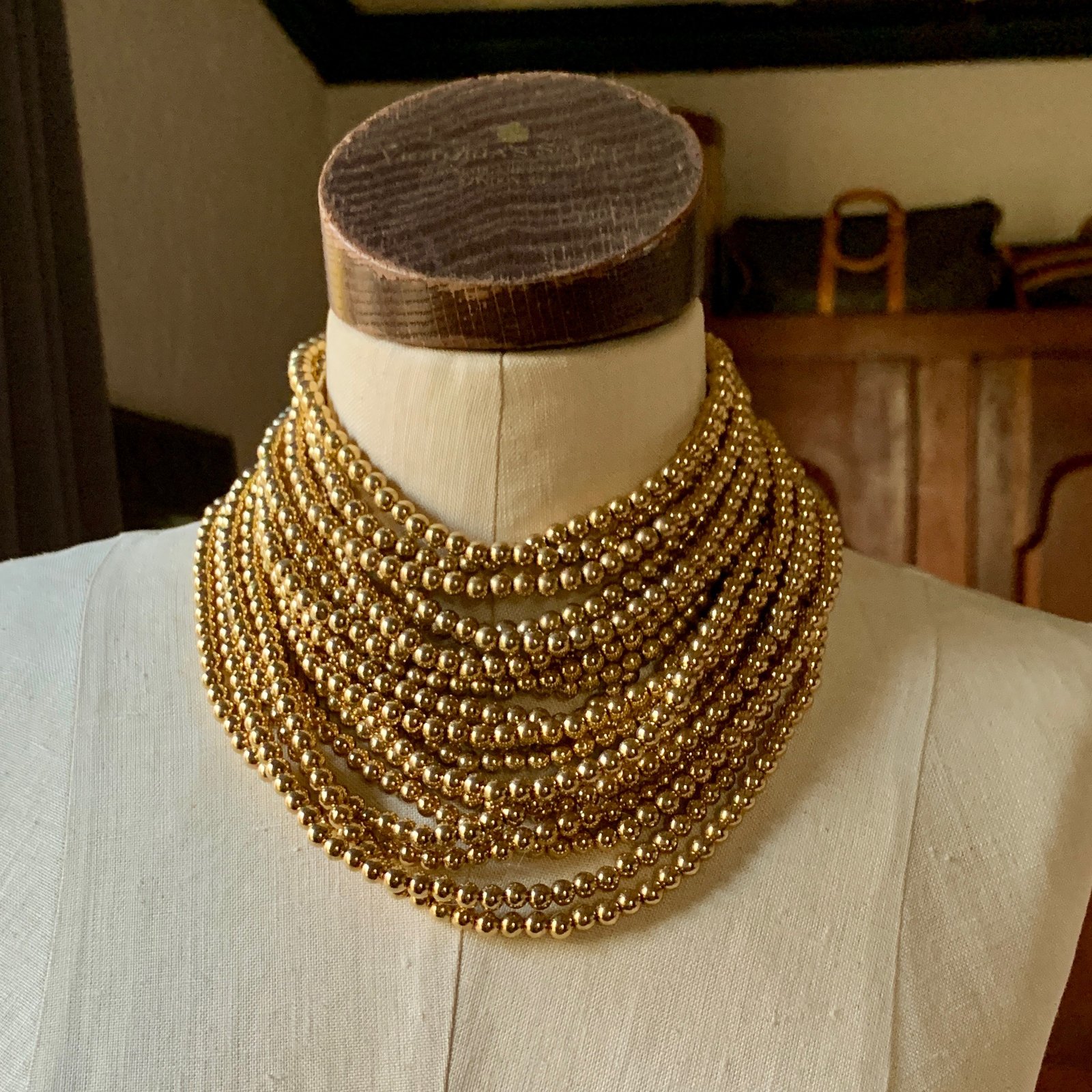 Givenchy Gold Multi-Strand Necklace | PARPARIAN