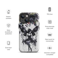 Image 19 of Gothic Inspired Dark Fairy and Flowers Tough Case for iPhone®