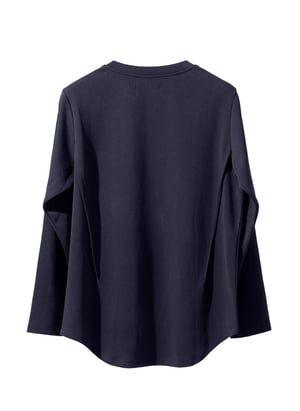 Image of EQUALNEAR - Astro Henley Sweatshirt (Blue)