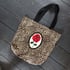 Leopard bag With Red Rose Patch Image 3