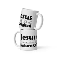 Image 1 of Jesus Vs Jesus 11oz White glossy mug