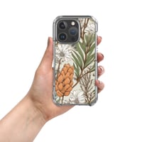 Image 9 of Art Nouveau Inspired Light and Airy Boho Floral Sketch Clear Case for iPhone®