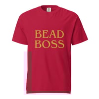 Image 3 of Bead Boss heavyweight t-shirt