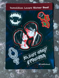 Image 2 of Demo lovers sticker sheet