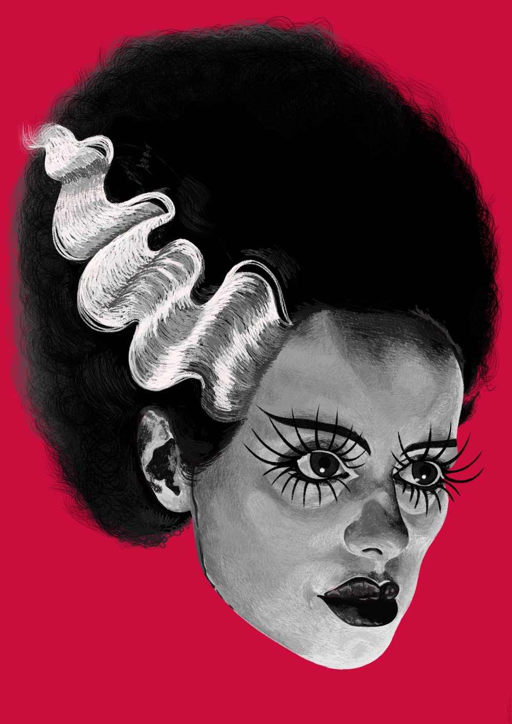 Image of Bride of Frankenstein 👰🏻‍♀️