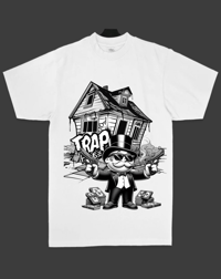 TRAP HOUSE white tahirt