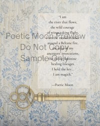 I am magick Altar Declaration Digital PDF File