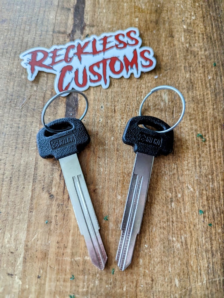 Honda Ruckus and Metropolitan Key Blank Reckless Customs