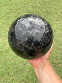 Image 4 of Large Smoky Quartz Sphere Statement Piece #1659
