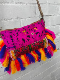 Image 3 of Shake your tassels- Bag- clutch or cross body/shoulder RED Copy Copy