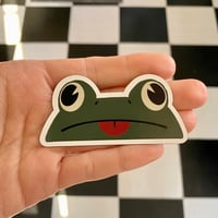 Image 1 of Blep Frog Magnet or Sticker