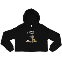 Image 1 of “Horse Girl” Crop Hoodie