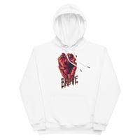Image 3 of Premium eco hoodie - Locally Hated Merch - Brave