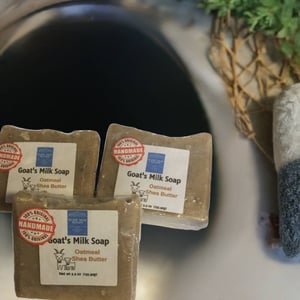 Image of Goat’s Milk Oat Meal Shea Butter Bar