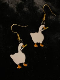 Angry Goose Earrings