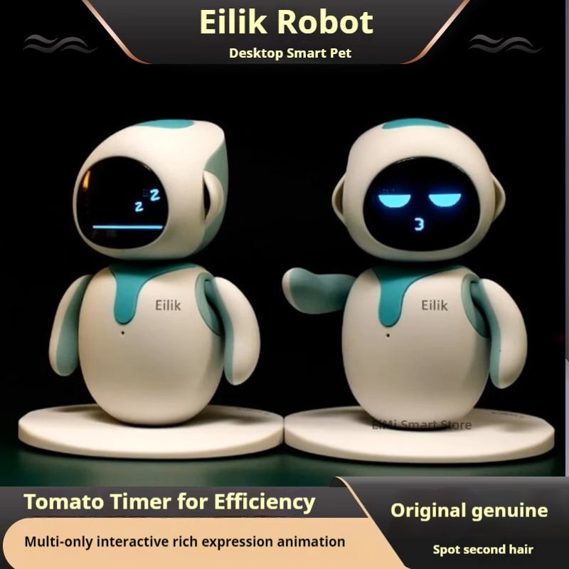 Image of Original Eilik Smart Robot Electronic Automation Ai Robot Emotional Interaction Vocal Multiple Mode 