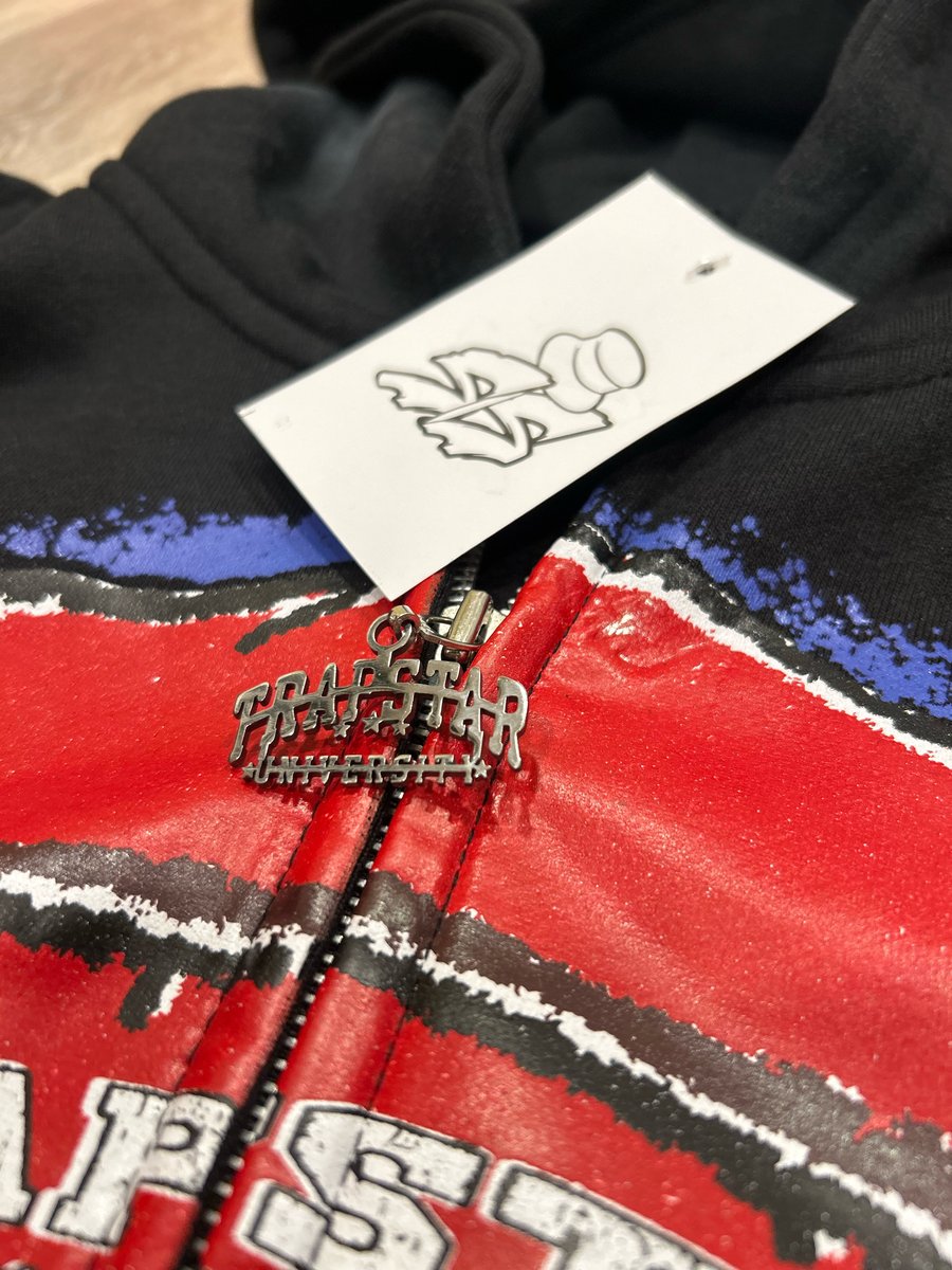 Image of Black Trapstar University “Emoji” Hoodie 