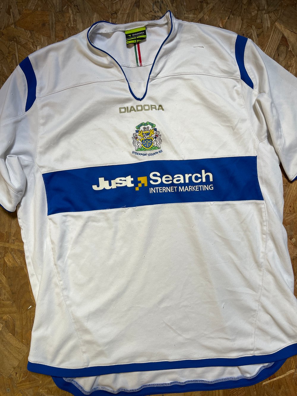 Player Issue 2007/08 Diadora Away Shirt