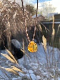 Image 2 of Hove Amber cup pendant 