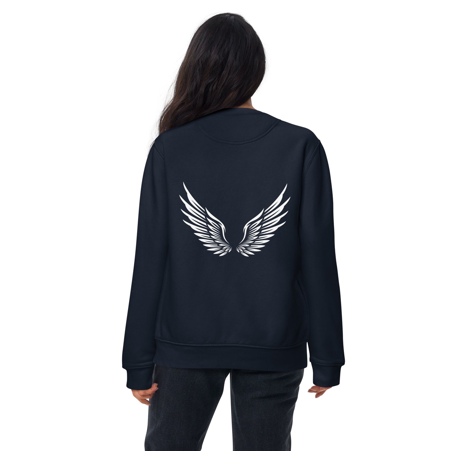 Image of Officially licensed Ravenhood embroidered Unisex Premium Sweatshirt with front and back design
