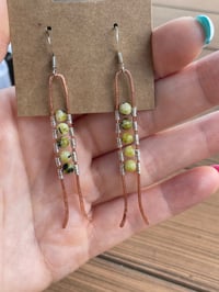 Image 4 of Copper Ladder Earrings