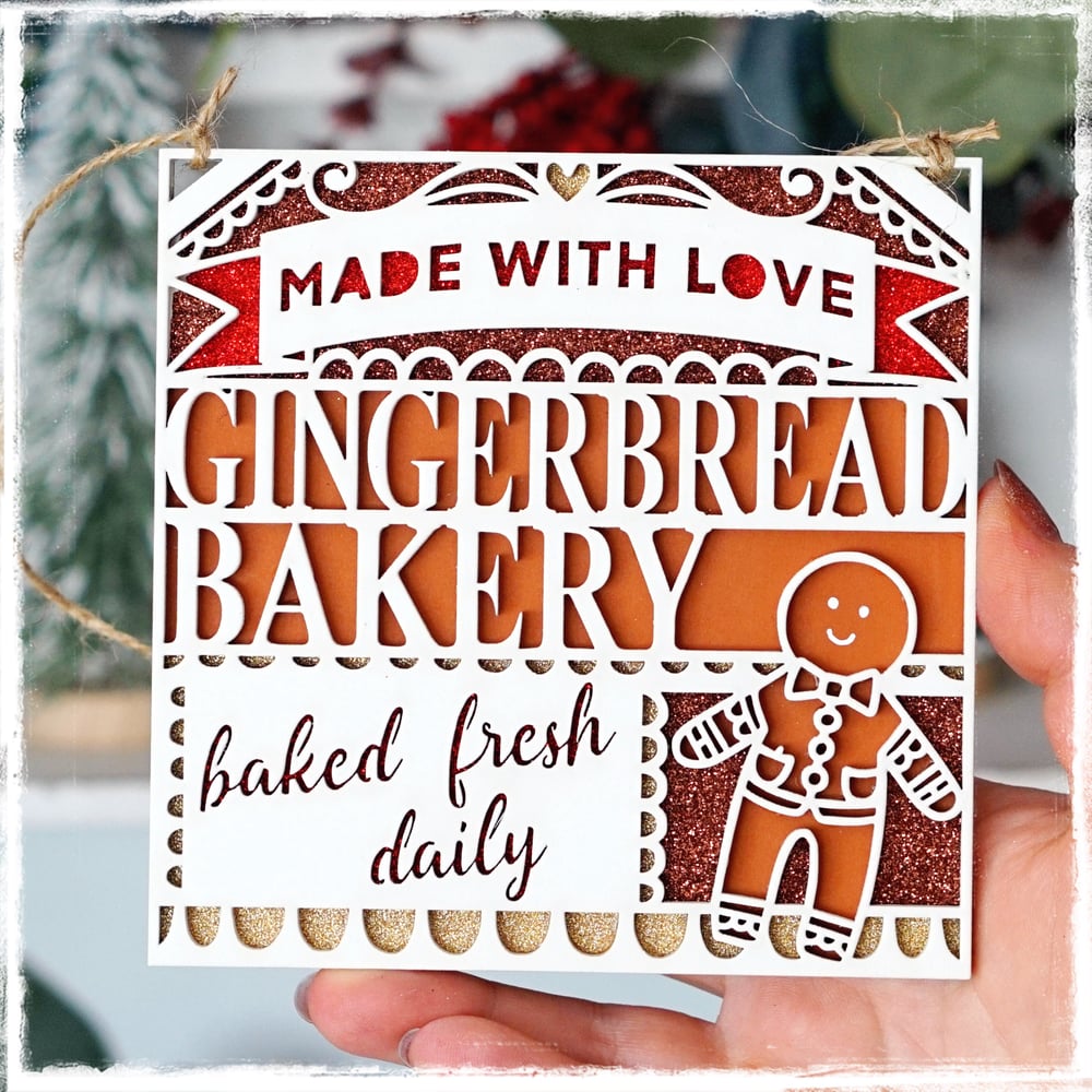 Image of Gingerbread Bakery Sign