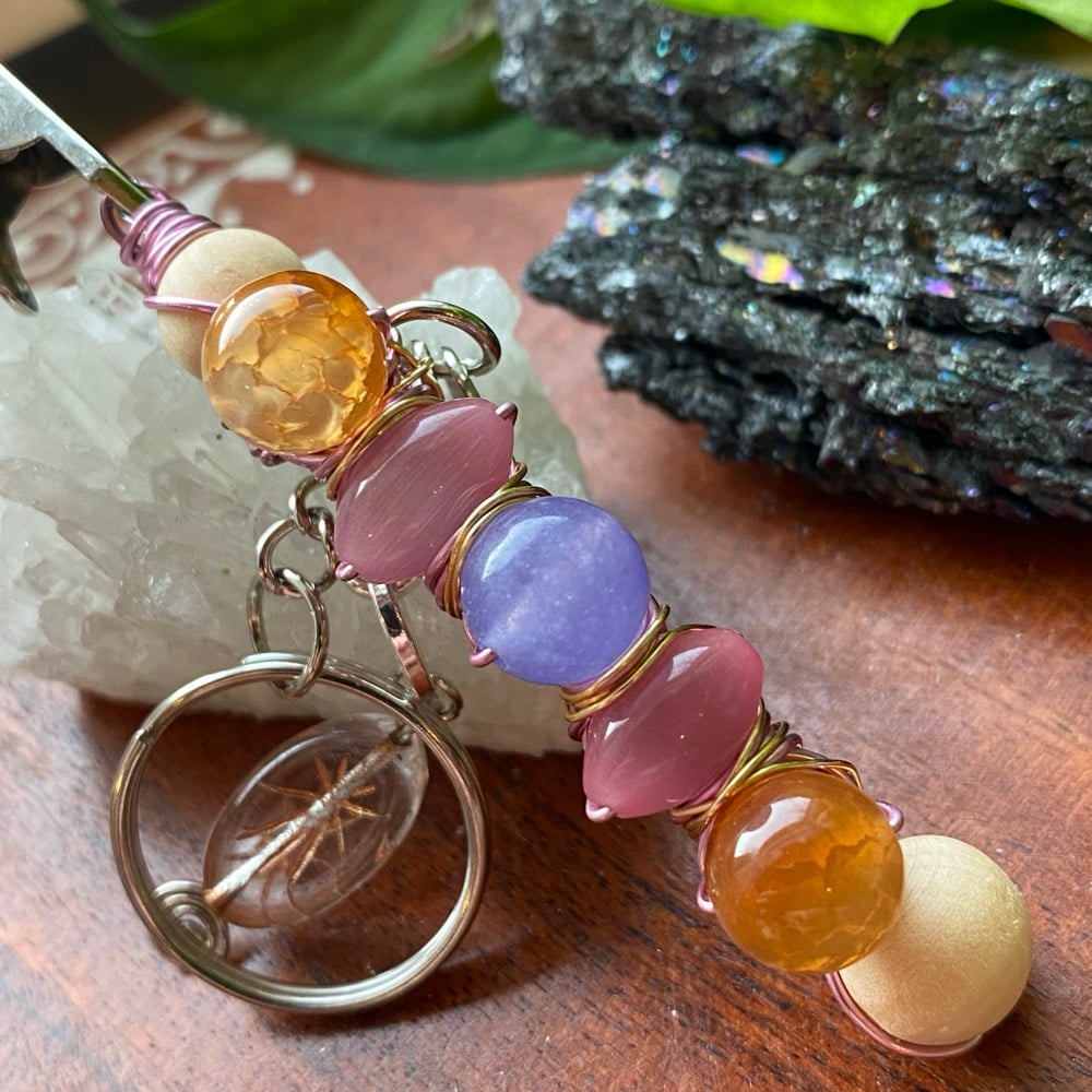 Image of sweet candy clip keychain  