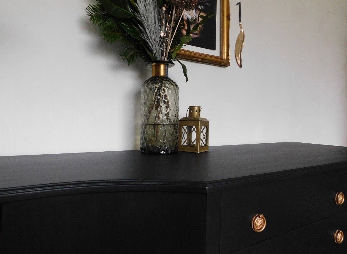 Image of Stunning black sideboard 