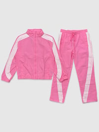 Men Line It Up Windbreaker Set