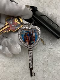 Image 1 of Heart Key Pendant