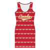 Gmode Print Red  Sew Dress
